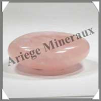 QUARTZ ROSE - 150 grammes - 70 mm - R060