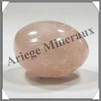 QUARTZ ROSE - 100 grammes - 50 mm - R066