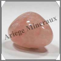 QUARTZ ROSE - 110 grammes - 50 mm - R067