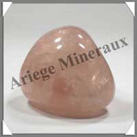QUARTZ ROSE - 170 grammes - 60 mm - R068