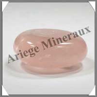 QUARTZ ROSE - 80 grammes - 50 mm - R070