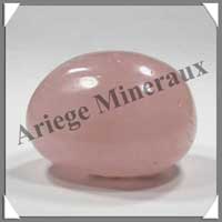 QUARTZ ROSE - 150 grammes - 60 mm - R071