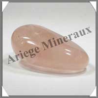 QUARTZ ROSE - 110 grammes - 60 mm - R076