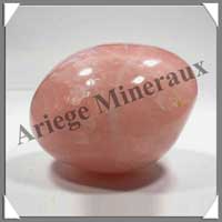 QUARTZ ROSE - 760 grammes - 90 mm - R083