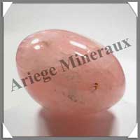 QUARTZ ROSE - 780 grammes - 100 mm - R085