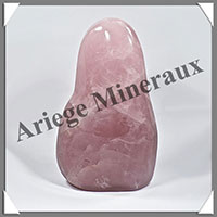 QUARTZ ROSE - 3 840 grammes - 235x150x60 mm - Y001