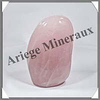 QUARTZ ROSE - 3 380 grammes - 185x130x90 mm - Y002