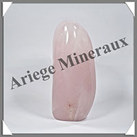QUARTZ ROSE - 1 800 grammes - 180x85x70 mm - Y003