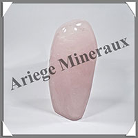 QUARTZ ROSE - 1 800 grammes - 180x85x70 mm - Y003