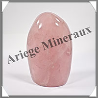 QUARTZ ROSE - 630 grammes - 110x70x45 mm - Y007