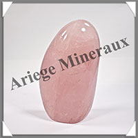 QUARTZ ROSE - 630 grammes - 125x75x45 mm - Y008