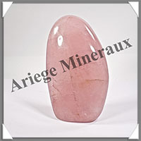 QUARTZ ROSE - 630 grammes - 125x75x45 mm - Y008