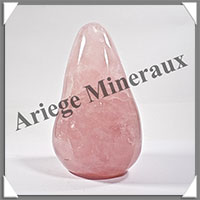 QUARTZ ROSE - 930 grammes - 130x75x60 mm - Y010