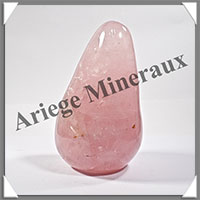 QUARTZ ROSE - 930 grammes - 130x75x60 mm - Y010