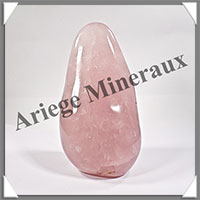 QUARTZ ROSE - 1 060 grammes - 150x85x55 mm - Y011