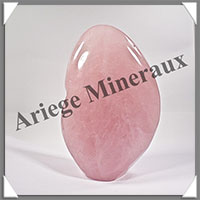 QUARTZ ROSE - 1 860 grammes - 170x115x55 mm - Y012