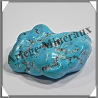 TURQUOISE (Vritable) - 44 grammes - 50x40x15 mm - P018
