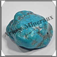 TURQUOISE (Vritable) - 55 grammes - 45x40x20 mm - P019