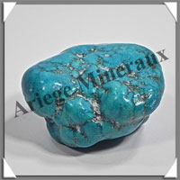 TURQUOISE (Vritable) - 55 grammes - 45x40x20 mm - P019