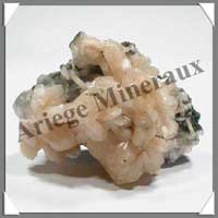 STILBITE CALCITE - 219 gr - 60x60x95 mm - A017