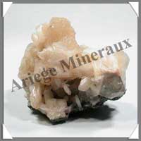 STILBITE CALCITE - 219 gr - 60x60x95 mm - A017